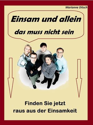 cover image of Einsam und allein – das muss nicht sein